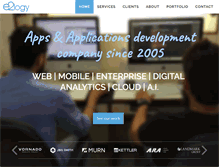 Tablet Screenshot of e2logy.com